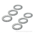 DIN6798A Serrated External Tooth Plain Locking Washer